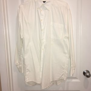 White Nautica button down shirt